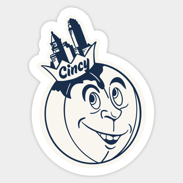 Cincinnati Royals Sticker by sombreroinc